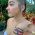 Bright Color Evil Eye Seed Bead Stretch Bracelet
