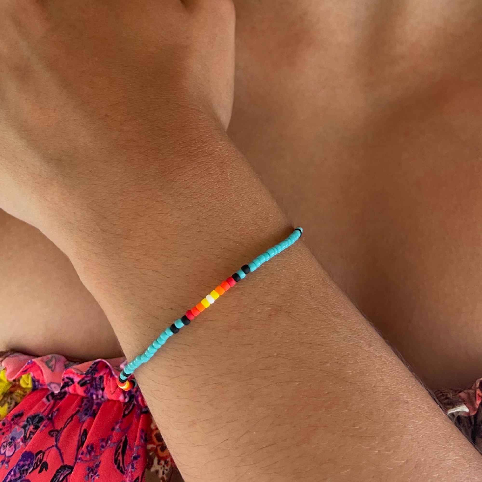 Sunset Seed Bead Bracelet - Viva life Jewellery