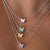Enamel Butterfly Ball Chain Necklace - Viva life Jewellery